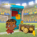 Caixa Figurinha Yamal (Espanha) – Arquivo Digital para Recorte