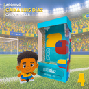 Caixa Figurinha Luis Díaz (Colômbia) – Arquivo Digital para Recorte