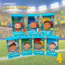 Caixa Figurinha Cristiano Ronaldo (Portugal) – Arquivo Digital para Recorte