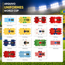 Caixa Uniforme (Tshirt) Mundial Futebol – Arquivo Digital para Recorte