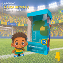 Caixa Figurinha Neymar (Brasil) – Arquivo Digital para Recorte