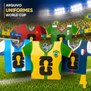 Caixa Uniforme (Tshirt) Mundial Futebol – Arquivo Digital para Recorte