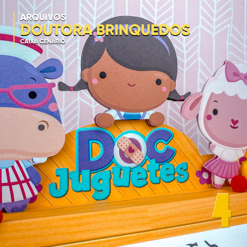 Doc McStuffins Activity Box - Digital File for Cutting