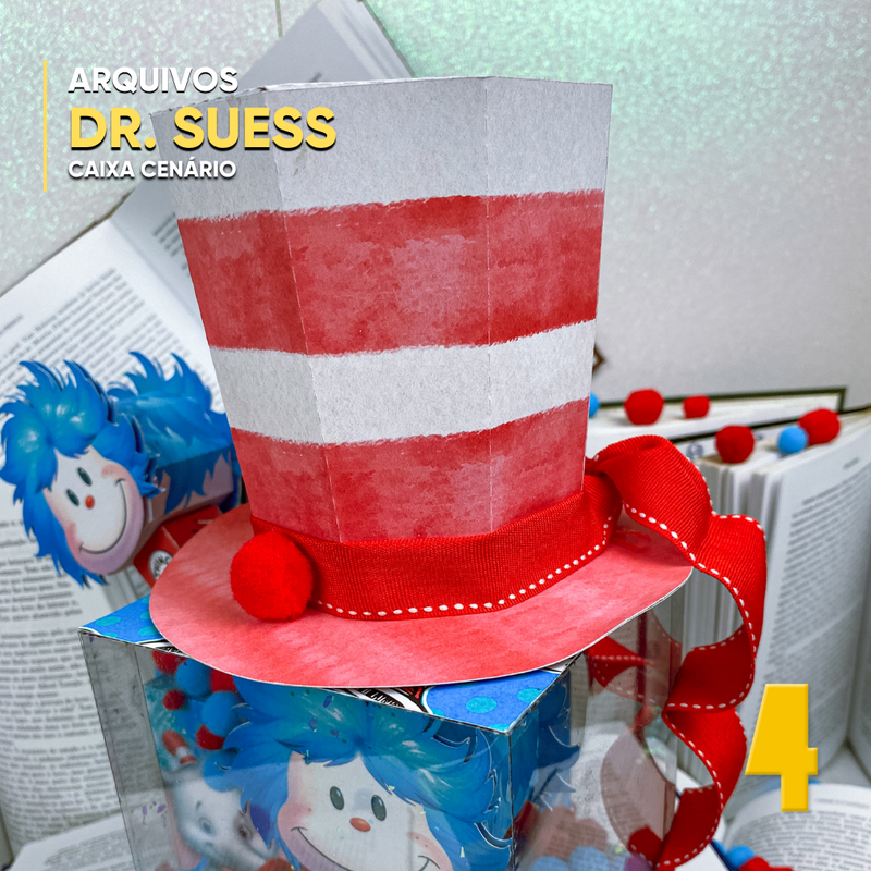 Dr. Seuss Universe Box - Digital File for Cutting