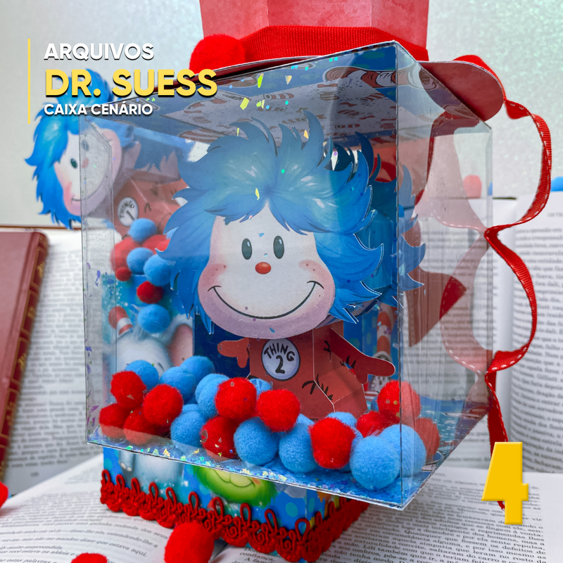 Dr. Seuss Universe Box - Digital File for Cutting