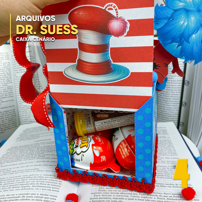 Dr. Seuss Universe Box - Digital File for Cutting