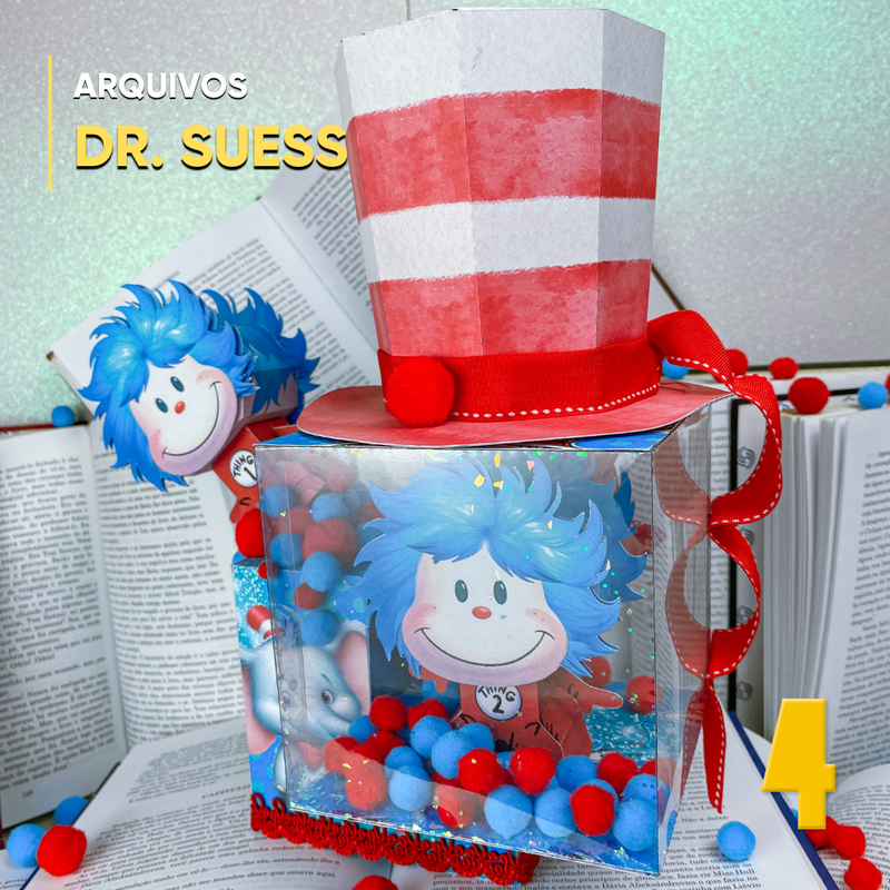 Dr. Seuss Universe Box - Digital File for Cutting