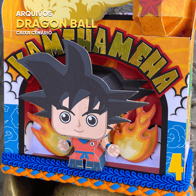 Dragon Ball Box - Digital File for Cutting