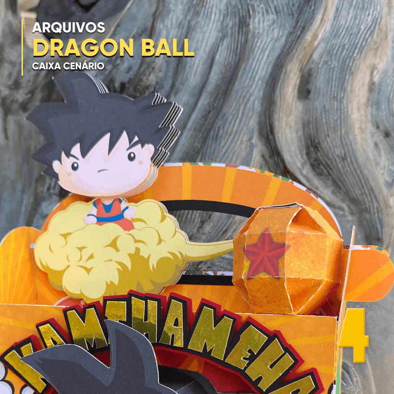 Dragon Ball Box - Digital File for Cutting