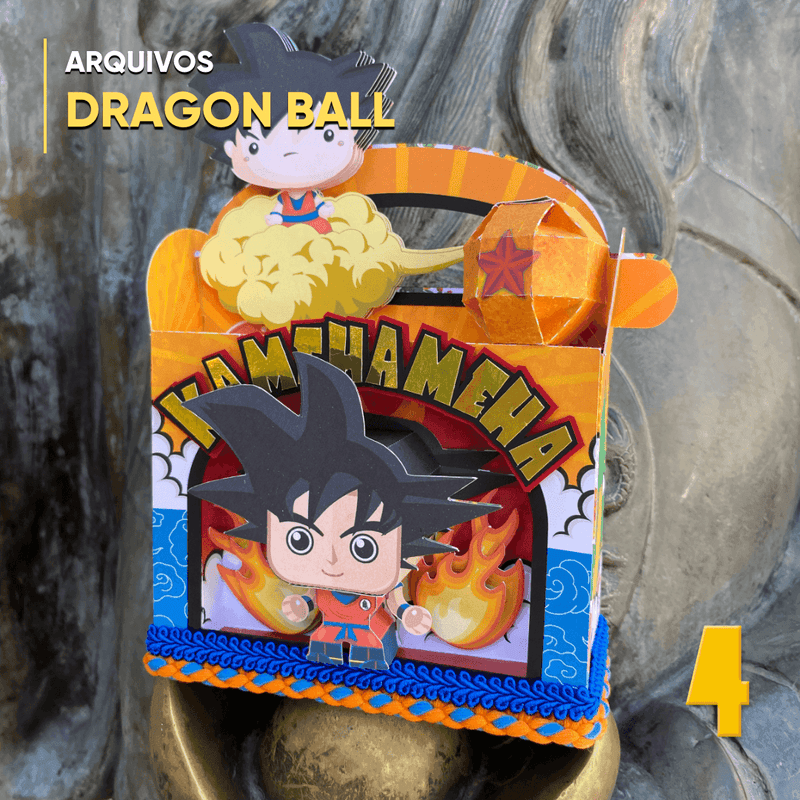 Dragon Ball Box - Digital File for Cutting