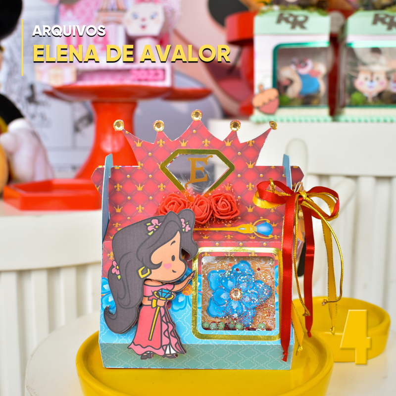 Elena of Avalor Box - Digital File for Cutting