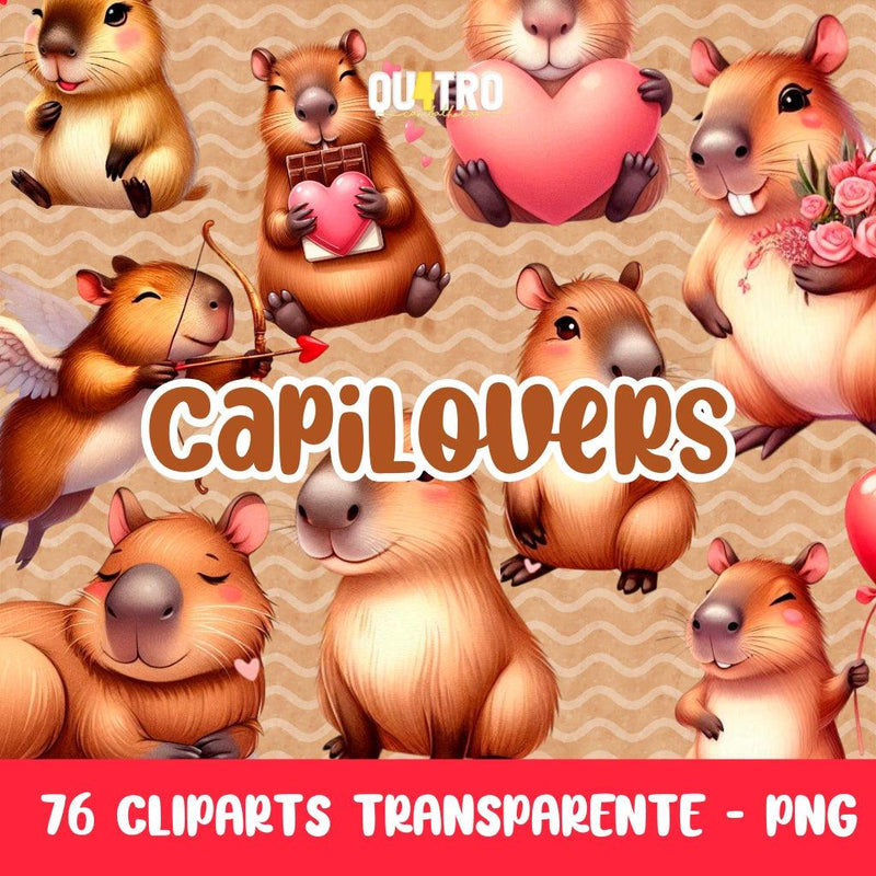 Cliparts Capilolers – Kit Digital con 76 Ilustraciones