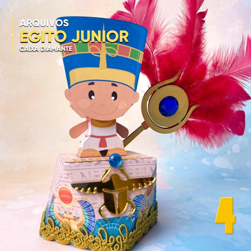Colección de cajas de Egipto para niños
