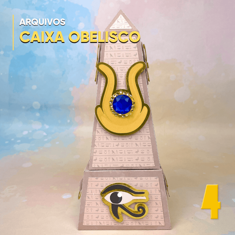 Egyptian Obelisk Box - Digital File for Cutting