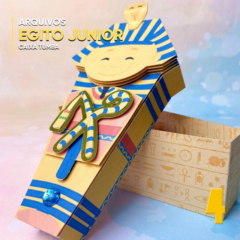 Colección de cajas de Egipto para niños