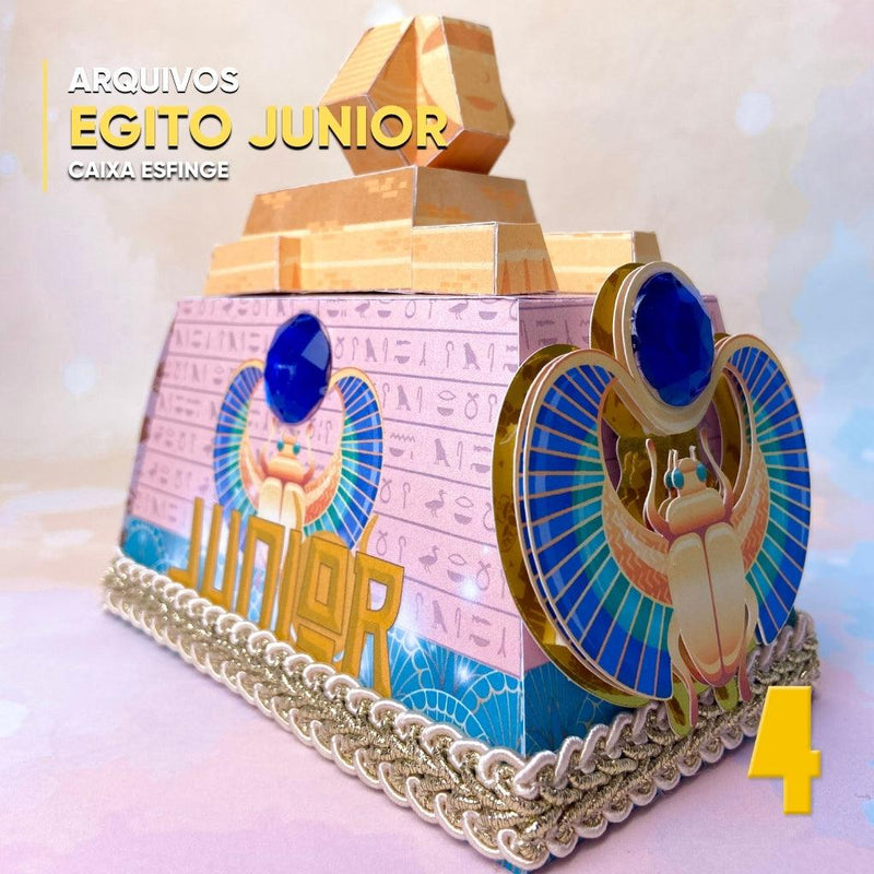 Colección de cajas de Egipto para niños