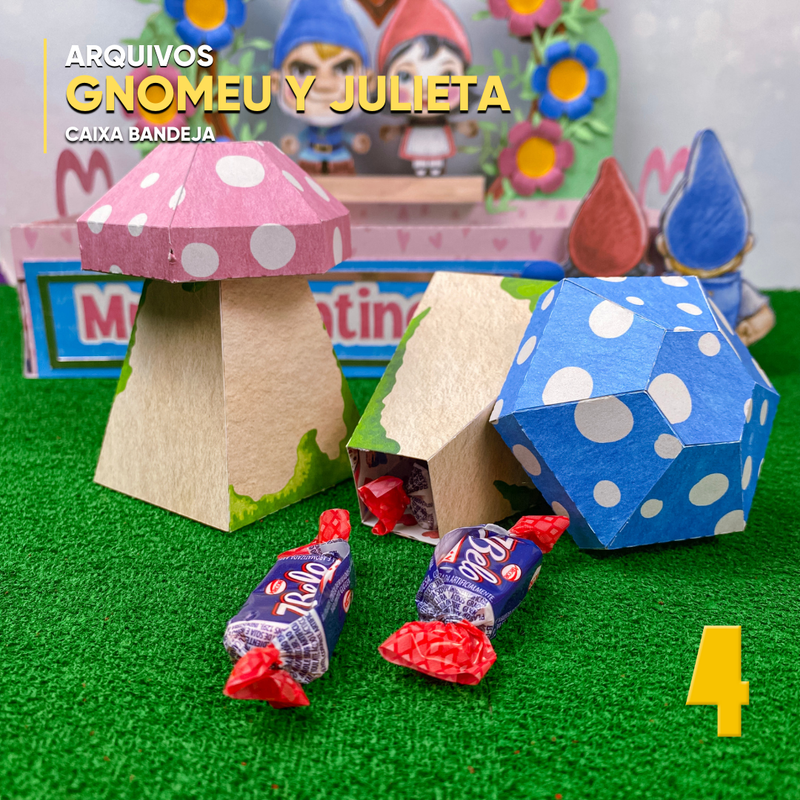 Gnomeo and Juliet Tray - Digital File for Cutting