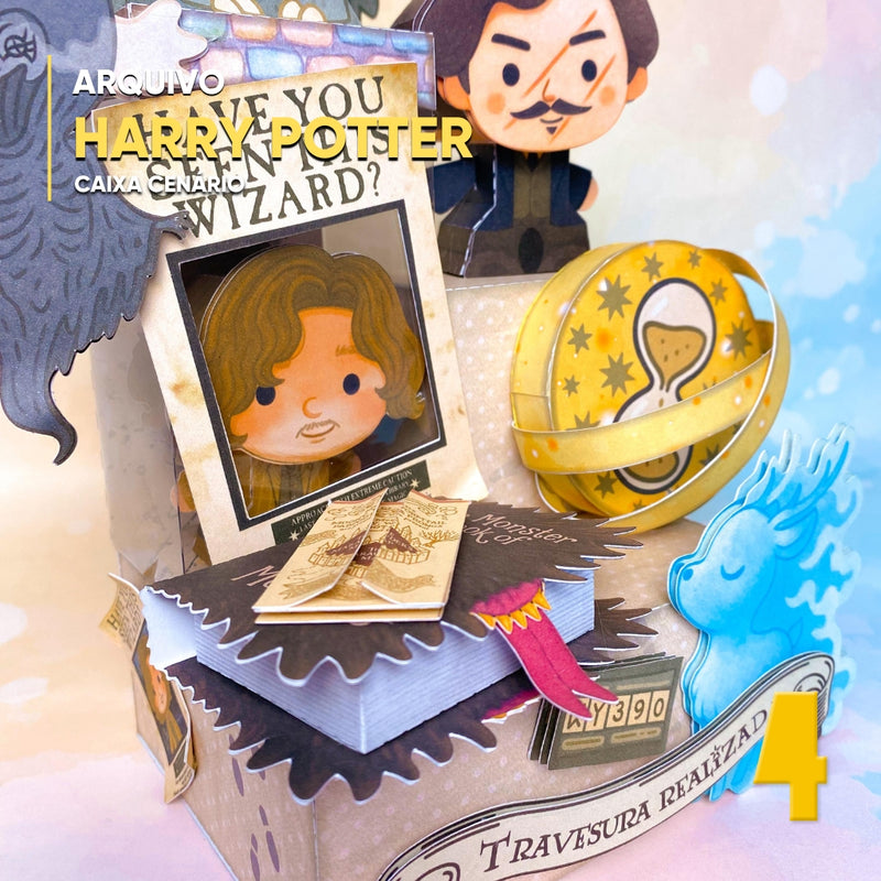 Harry Potter and the Prisoner of Azkaban Box - Digital File for Cutting