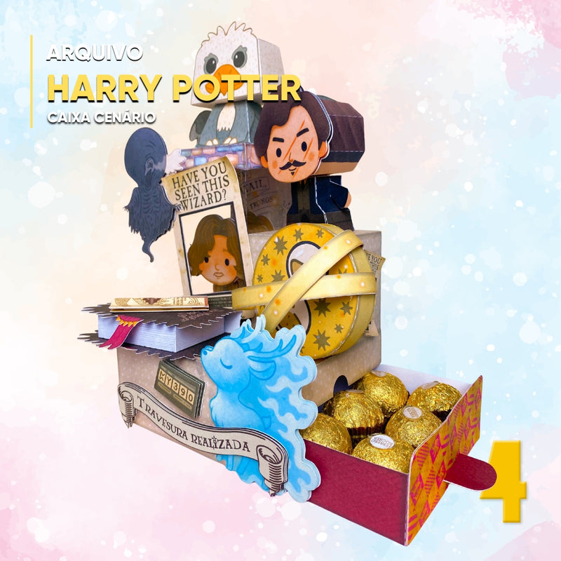 Harry Potter and the Prisoner of Azkaban Box - Digital File for Cutting