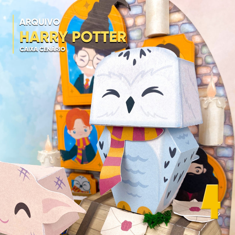 Harry Potter and the Philosopher's Stone Box - Digital File for Cutting