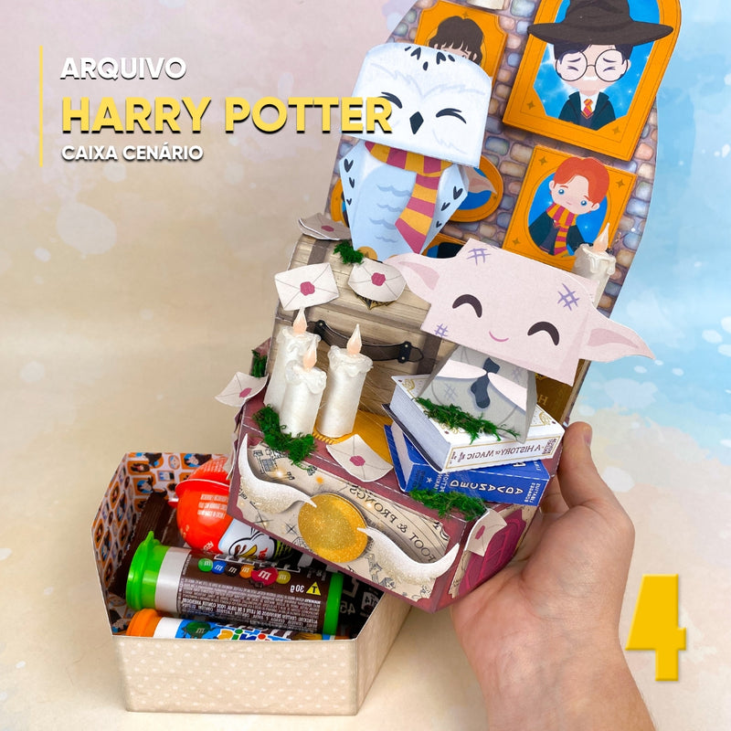 Harry Potter and the Philosopher's Stone Box - Digital File for Cutting