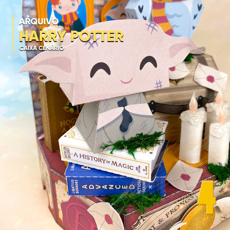 Harry Potter and the Philosopher's Stone Box - Digital File for Cutting