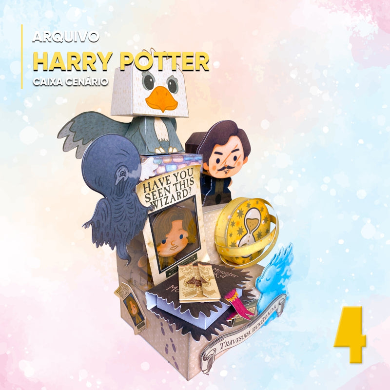 Harry Potter and the Prisoner of Azkaban Box - Digital File for Cutting