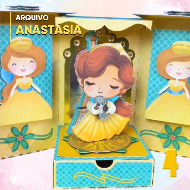 Anastasia Box - Digital File for Cutting