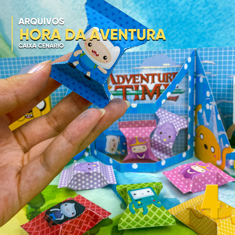 Adventure Time Box - Digital File for Cutting