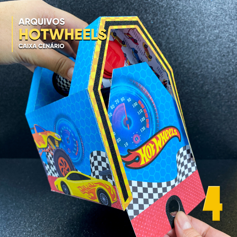 Hotwheels Activity Box - Digital File for Cutting