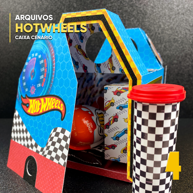 Hotwheels Activity Box - Digital File for Cutting