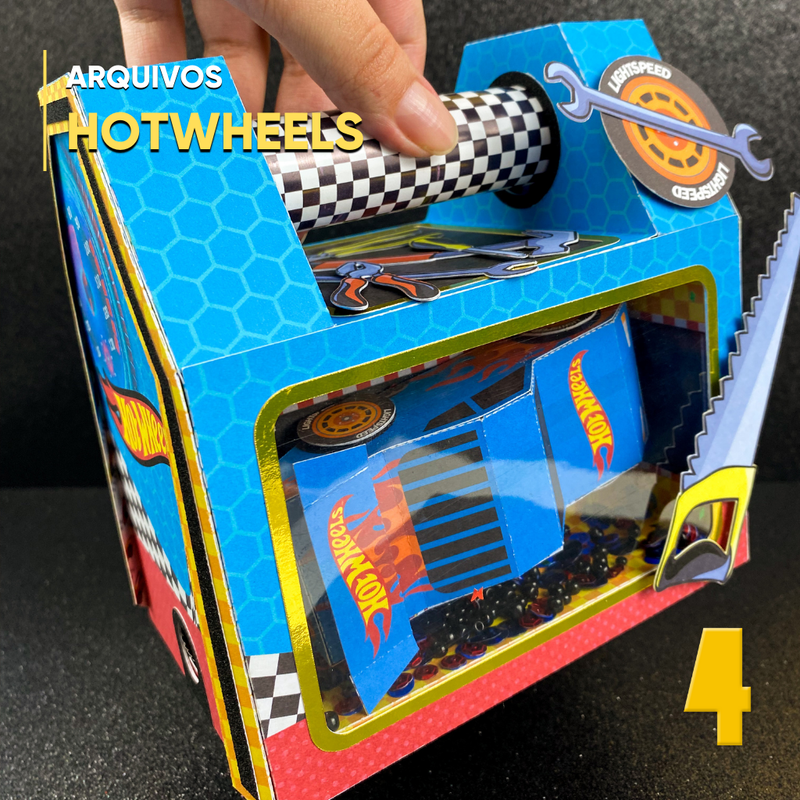 Hotwheels Activity Box - Digital File for Cutting