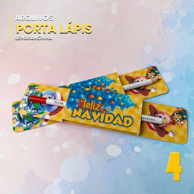 Marca Páginas & Suporte de Lápis - Quatro Cambalhotas