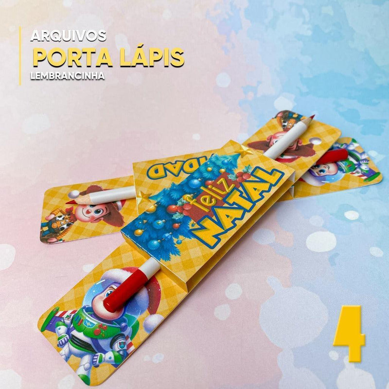 Marca Páginas & Suporte de Lápis - Quatro Cambalhotas