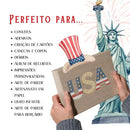 Kit Digital 4TH of JULY CUTE (4 de Julio) – Cliparts, Papéis Digitais e Fontes