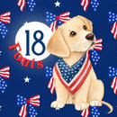 Kit Digital 4TH of JULY CUTE (4 de Julio) – Cliparts, Papéis Digitais e Fontes