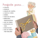 Kit Digital Dia de Costura – Cliparts, Papéis Digitais e Fontes
