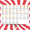 Kit Digital Dr Hat & Amigos – Cliparts, Papéis Digitais e Fontes
