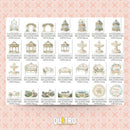 Kit Digital Jardim da Duquesa – Cliparts, Papéis Digitais e Fontes