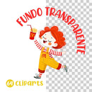 Kit Digital FAST FOOD PARTY • MC DONALDS – Cliparts, Papéis Digitais e Fontes