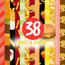 Kit Digital FAST FOOD PARTY • MC DONALDS – Cliparts, Papéis Digitais e Fontes