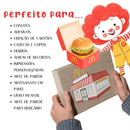 Kit Digital FAST FOOD PARTY • MC DONALDS – Cliparts, Papéis Digitais e Fontes