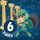 LITTLE GUARDIANS OF THE ZODIAC • CAVALEIROS – Cliparts, Papéis Digitais e Fontes