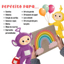 Kit Digital HAPPY TUBBIES • TELETUBBIES – Cliparts, Papéis Digitais e Fontes