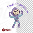 Kit Digital Mestres do Poder – Cliparts, Papéis Digitais e Fontes