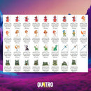 Kit Digital Mestres do Poder – Cliparts, Papéis Digitais e Fontes