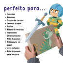 Kit Digital Mestres do Poder – Cliparts, Papéis Digitais e Fontes