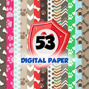 Kit Digital HERO PUPS SQUAD • PAW PATROL – Cliparts, Papéis Digitais e Fontes