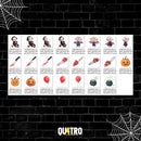Kit Digital HORROR ICONS MOVIES – Cliparts, Papéis Digitais e Fontes