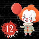 Kit Digital HORROR ICONS MOVIES – Cliparts, Papéis Digitais e Fontes